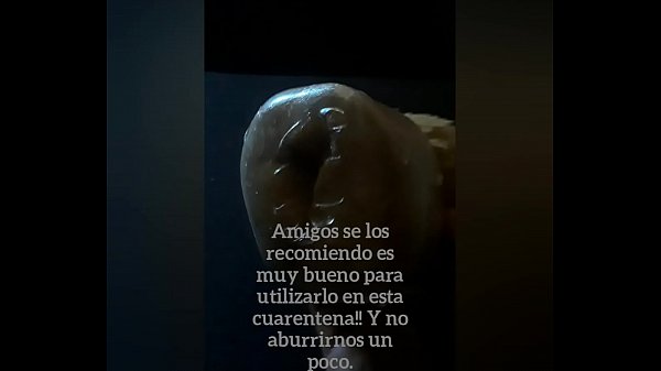 Masturbador casero, con preservativo