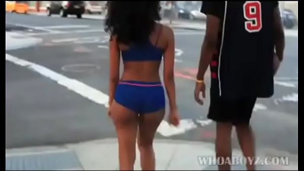 Whoaboyz - black teen girl playing with a big b...