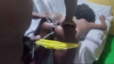 Collage girl squirting with queefing sound, 14minutes full video available for free on my channel 