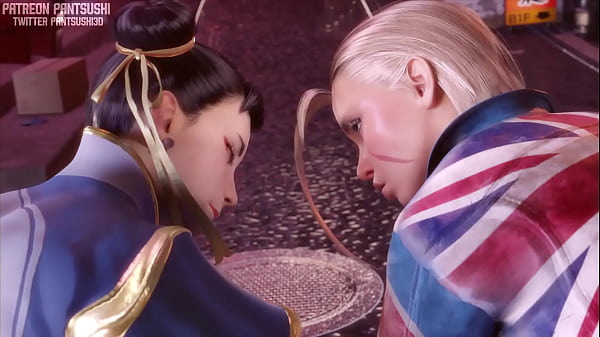 Chun-Li & Cammy bouncing their sexy asses on cocks