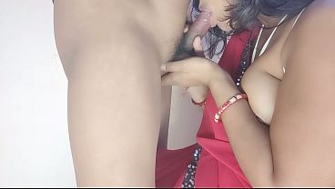 First I made my step sister suck my dick and then licked her pussy and fucked her, Hindi audio