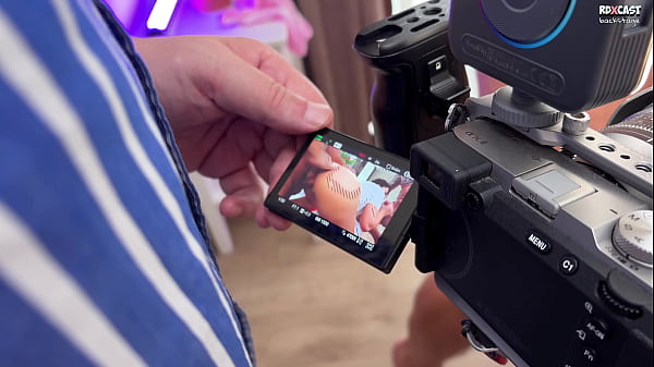 Shooting Double Hardcore Fucking with Porn Star Oksana Katysheva! Thumbnail