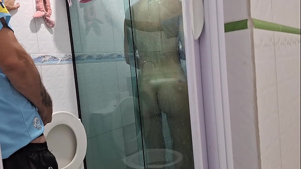 Risky masturbation she noticed movement