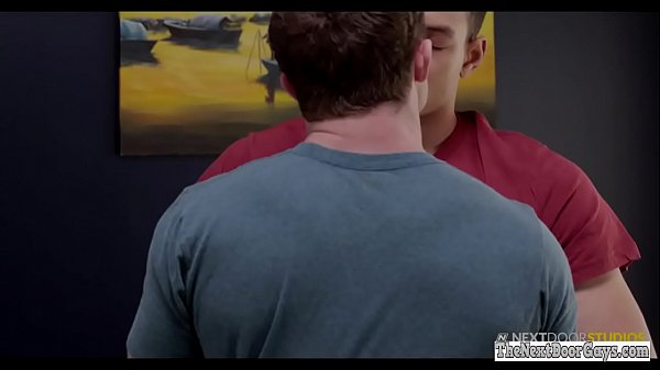 Ripped hunk assrammed by gay jock
