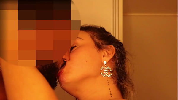 I came sideways with my dick behind my legs, wh...