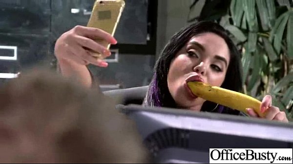 Superb Woker Girl (selena santana) With Big Tits Get Hard Sex In Office clip-28