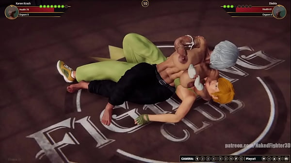 Karen Krash VS Diabla (Naked Fighter 3D)