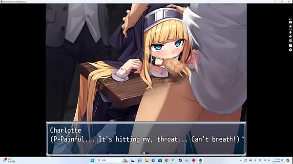 exorcist charlotte deep throating part 1