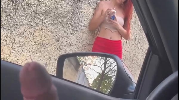 Asking for information on the street from a hot girl who was at the bus stop!