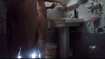  Indian Amateur Couple Enjoying Intimate And Passionate Bathroom Shower Moments Private Shower Time Together