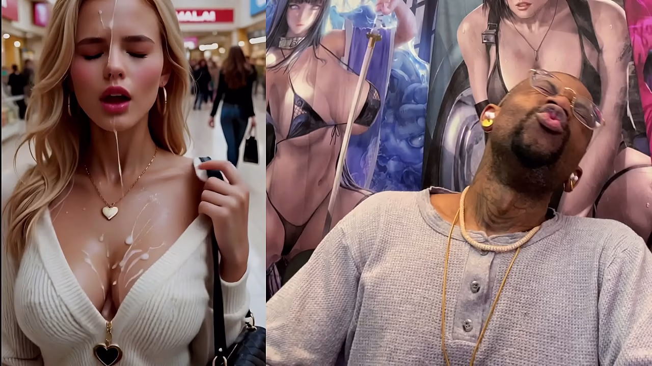 Tight Bald Pussy Teen Riding Her Naughty Teddy, Beautiful Teen Girl Gets Her Face Cum Covered, Big Breast Blonde Girl Gets Cum Covered In Public, AI Generated