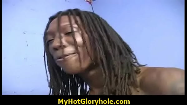 Sucking Strangers Cocks Through a Gloryhole 7