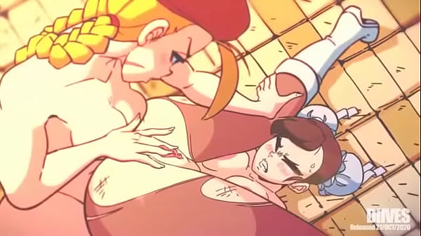 Street fighter character gets fingered