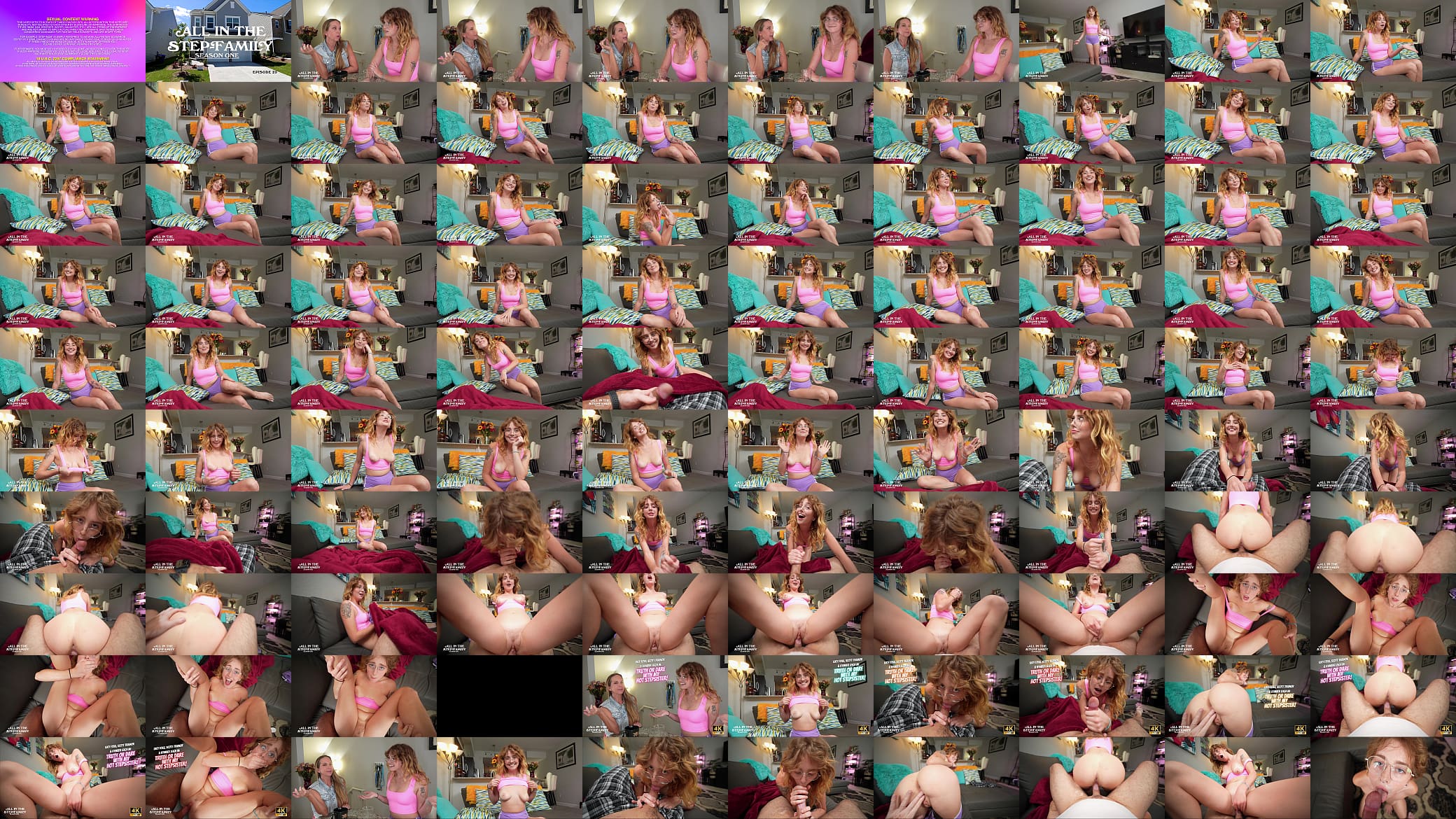 Truth Or Dare With Hot Step Sister ~ Lucy Foxx - AITSFS1E25 - Full 4K 预览图