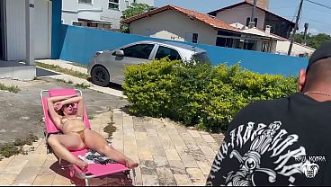The pool cleaner fucked his married boss while her cuckold husband was out of the house.
