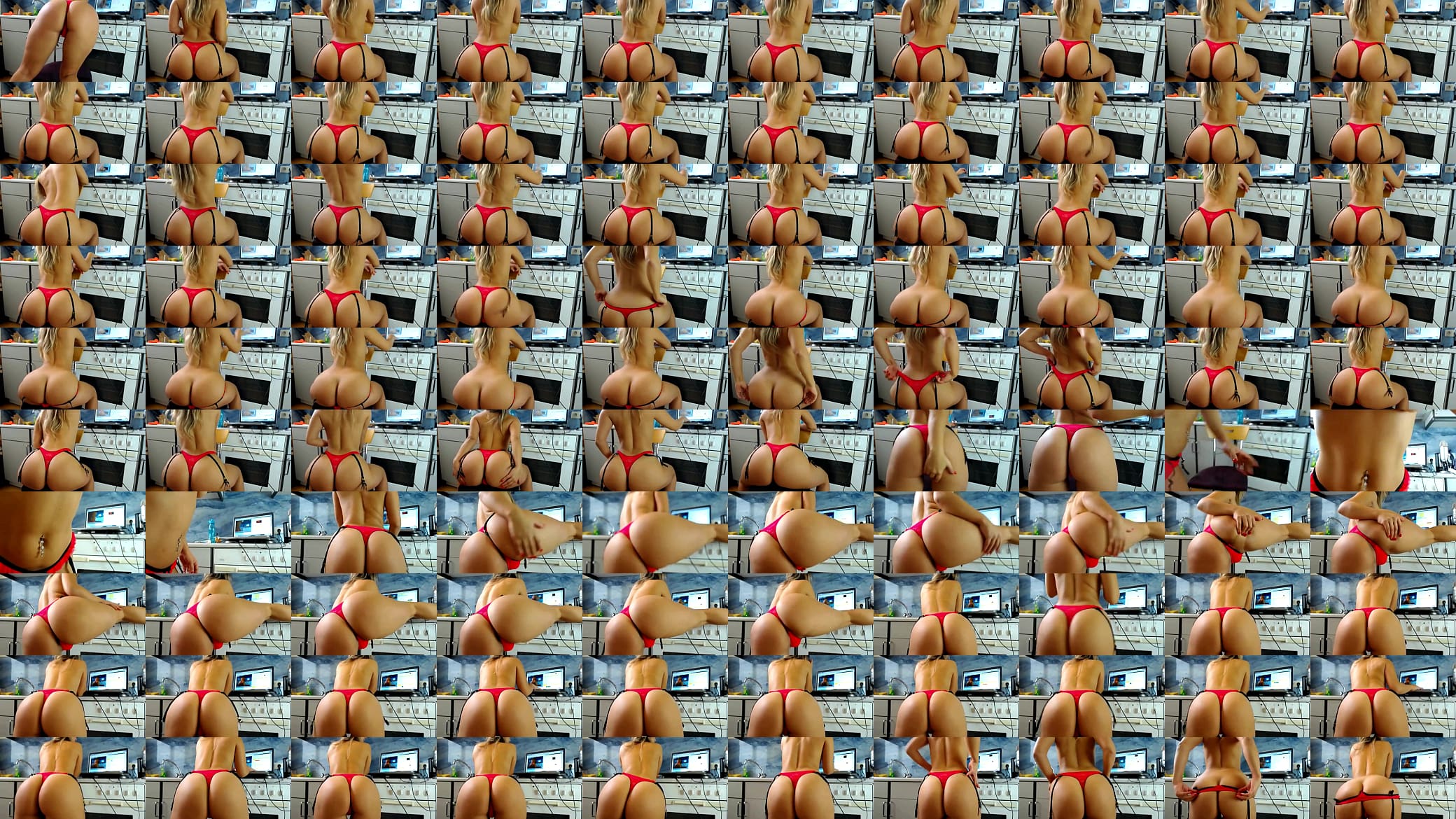 Spicy Kitchen Dance: My Topless Twerk and Booty Shakes! 预览图