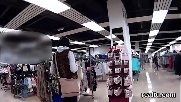 Stunning czech teen was tempted in the mall and...