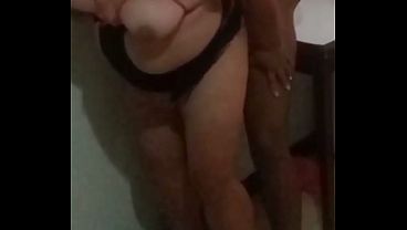 Fucking a mature retired nurse on the office desk