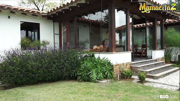 MAMACITAZ - Tiny Big Ass Colombian Teen Valeria Rubio Fucks RAW With BF