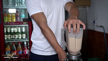 MILF Takes Young Baker Home to Get Him to Fill Her with His Cum - Monique Fuentes and Max Betancur