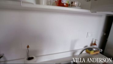 My stepfather surprises me from behind - My PUSSY HURTS !