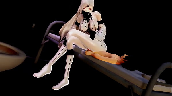  KanColle's Harbor Princess Bullies  With Her Whip Thighs! !! My Hips Move Even Though I'm Being Bullied