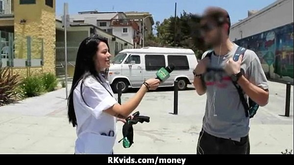 Sexy wild chick gets paid to fuck 4