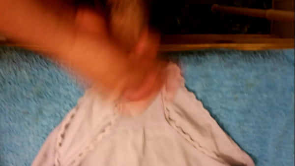 Cumming on my tias panties