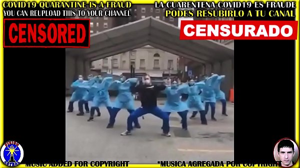 CORONAVIRUS CENSORED-CENSURADO