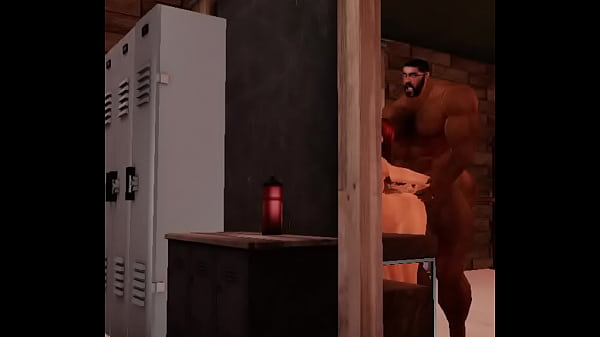 super hunk john urschel fucks the gym attendant