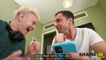 SHAME4K. Just lick my perky tits and shut up