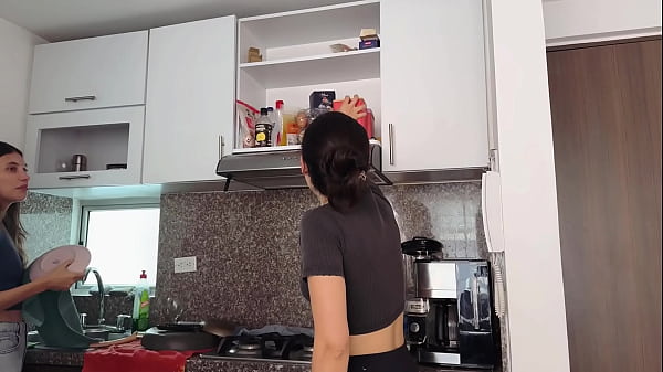 I'm my friend's husband's lover, so I comfort her with lesbian sex.