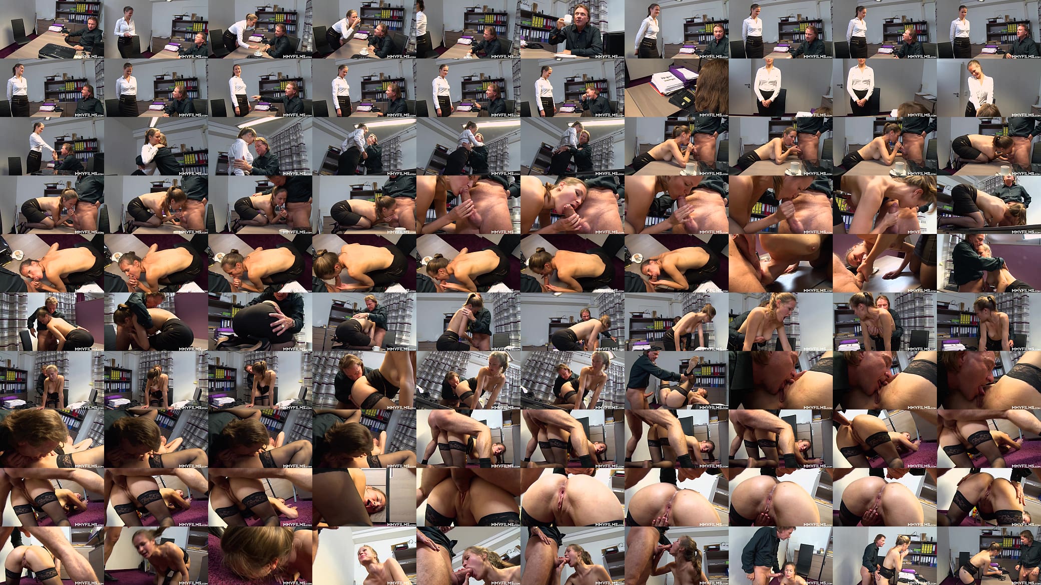 European workers gets nailed by her boss 预览图
