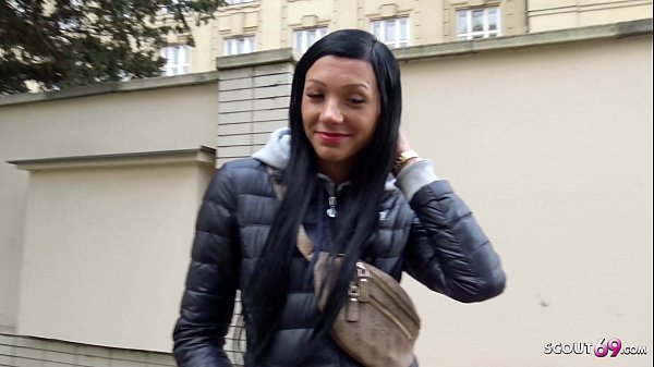 GERMAN SCOUT - SMALL ASS BLUE EYES TINY TEEN ADELLE TALK TO FUCK AT STREET PICKUP