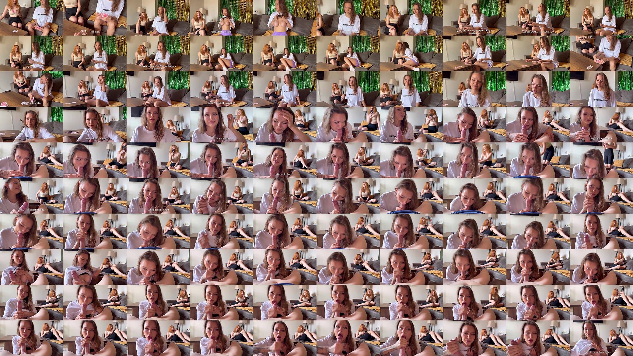 POV: Stepsister&rsquo;s friend lost her mouth in cards. 预览图