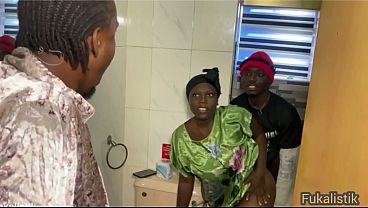 Download Video - Sneaky Fucking my neighbours wife in the toilet raw bbc