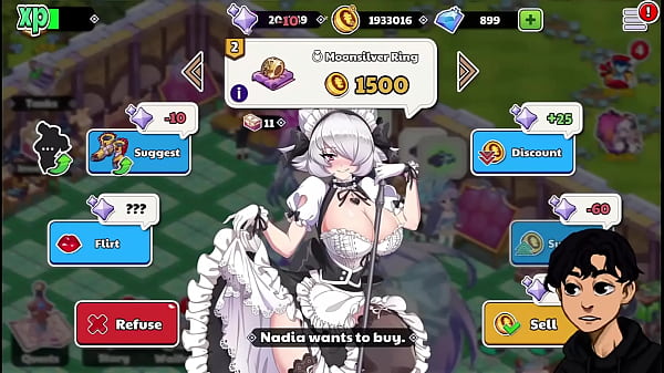 Download Video - Waifu Shop Nutaku Game Compilation of event scenes   Evolution scenes of Knight Woman