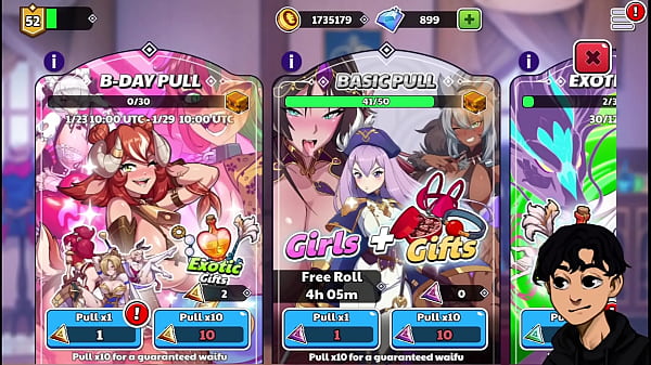 Waifu Shop Nutaku Game Compilation of event scenes   Evolution scenes of Knight Woman