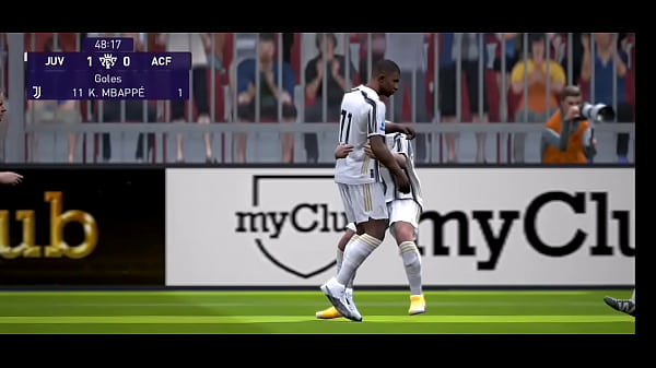 Tremenda v. a mi hijo Raguex en el PES 21