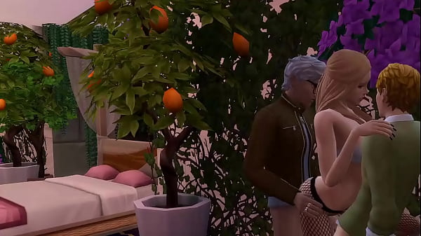 Sims 4 Wicked Whims - Hot Blonde Et Deux De Ses Amants