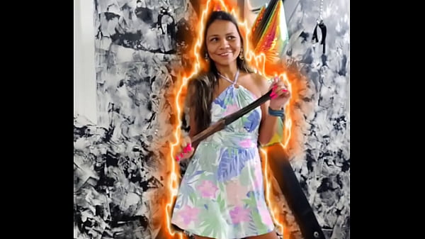 Sra Ker descontraindo antes do programa.