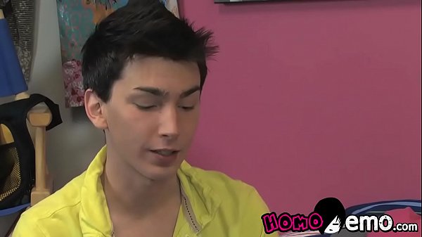 Download Video - Emo twink loses in red mittens before getting boned raw