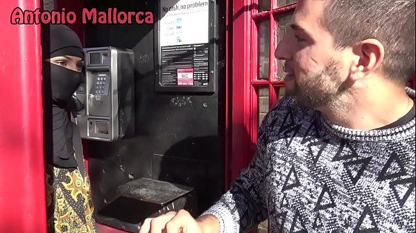 Huge Cumshot On Burka Of Arab Slut in PUBLIC