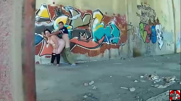The gang member fucks the fat woman in a tunnel...