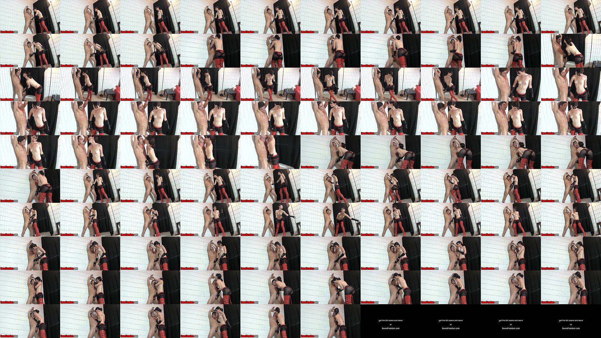 Kept Hard with Sore Balls SHARRON SMALL FEMDOM BALLBUSTING 预览图