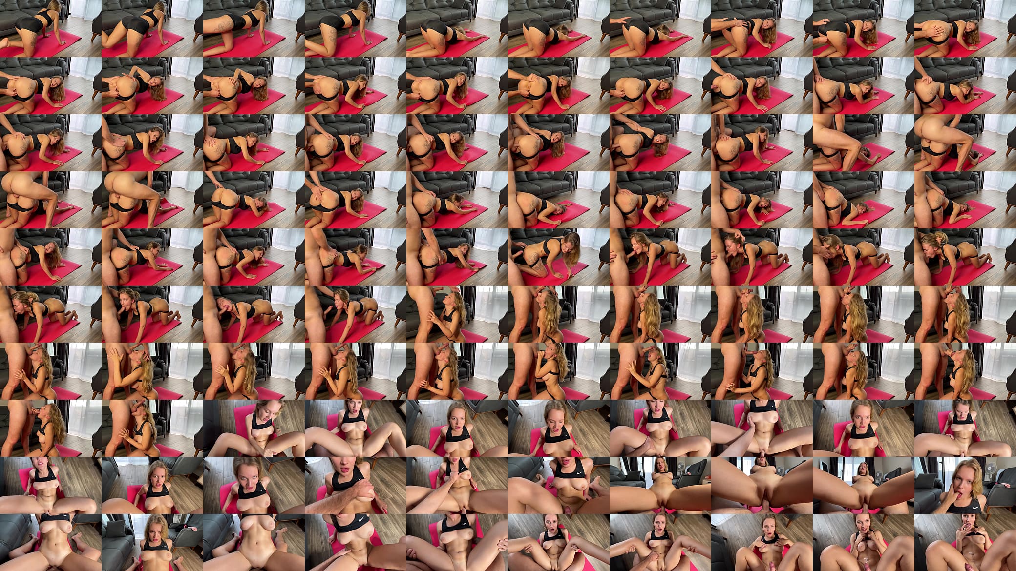 My stretching coach fucked me at my house 预览图