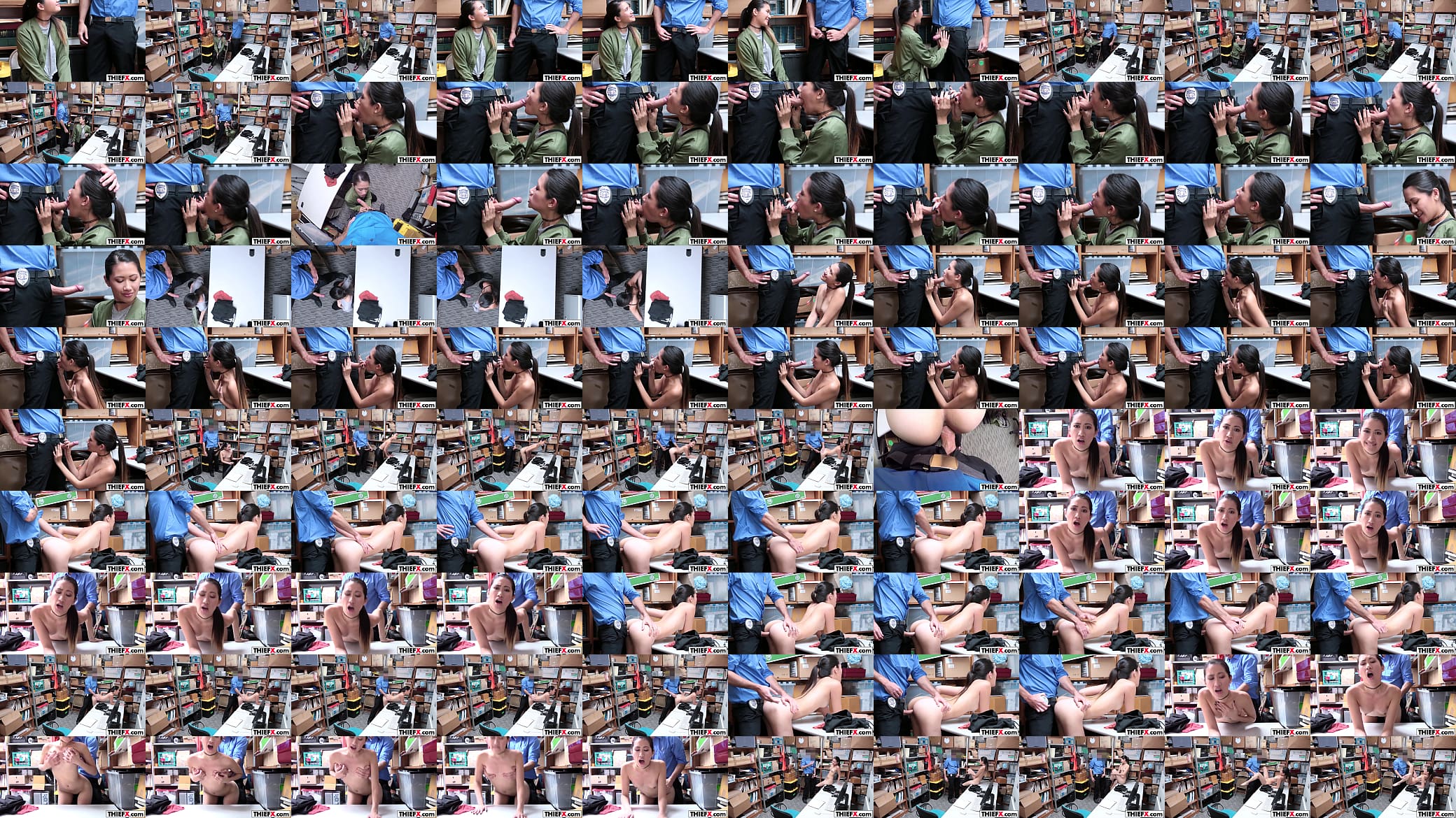 Fucking This Irresistible Teen Thief 预览图