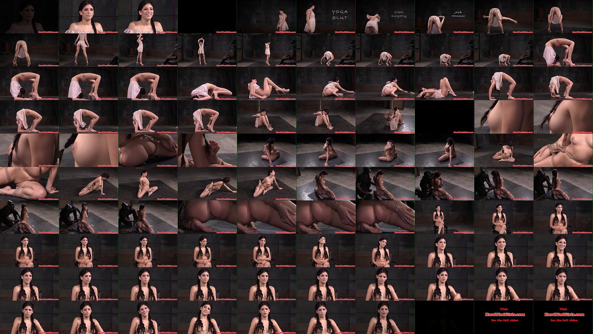 Bound flexible sub tied by maledom 预览图