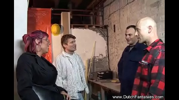 BBW Fuck On Holland Construction Site