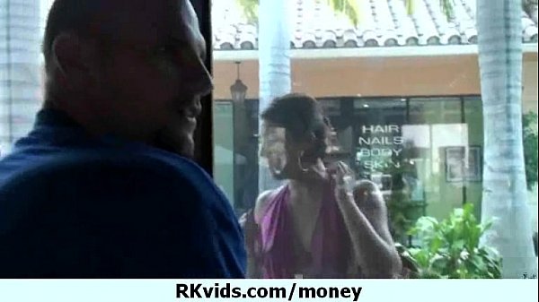 Money talked to that this hot babe 4